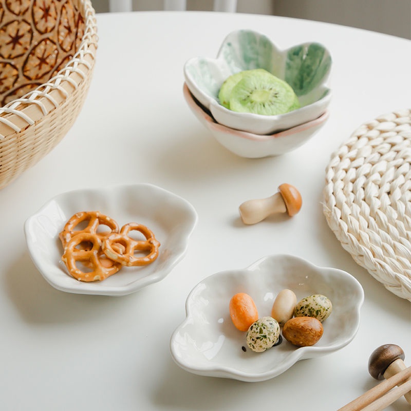 破損包賠【手捏醬料蝶 】 醬料碟  盤子 飾品盤 陶瓷碟 小碟子 碟子 碟 小菜碟 陶瓷盤子-細節圖8