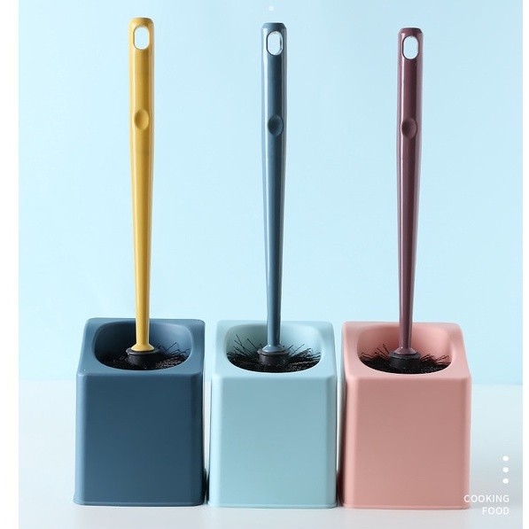 【馬卡龍色 馬桶刷套裝】尼龍刷 刷馬桶 馬桶刷 浴廁刷 洗廁所刷子 潔廁刷 長柄刷 刷子-細節圖4