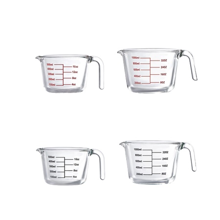 破損包退【玻璃量杯 】 杯 量杯 烘焙用具 烘焙 玻璃量杯 廚房用具 烘培 刻度杯 玻璃量杯-細節圖8