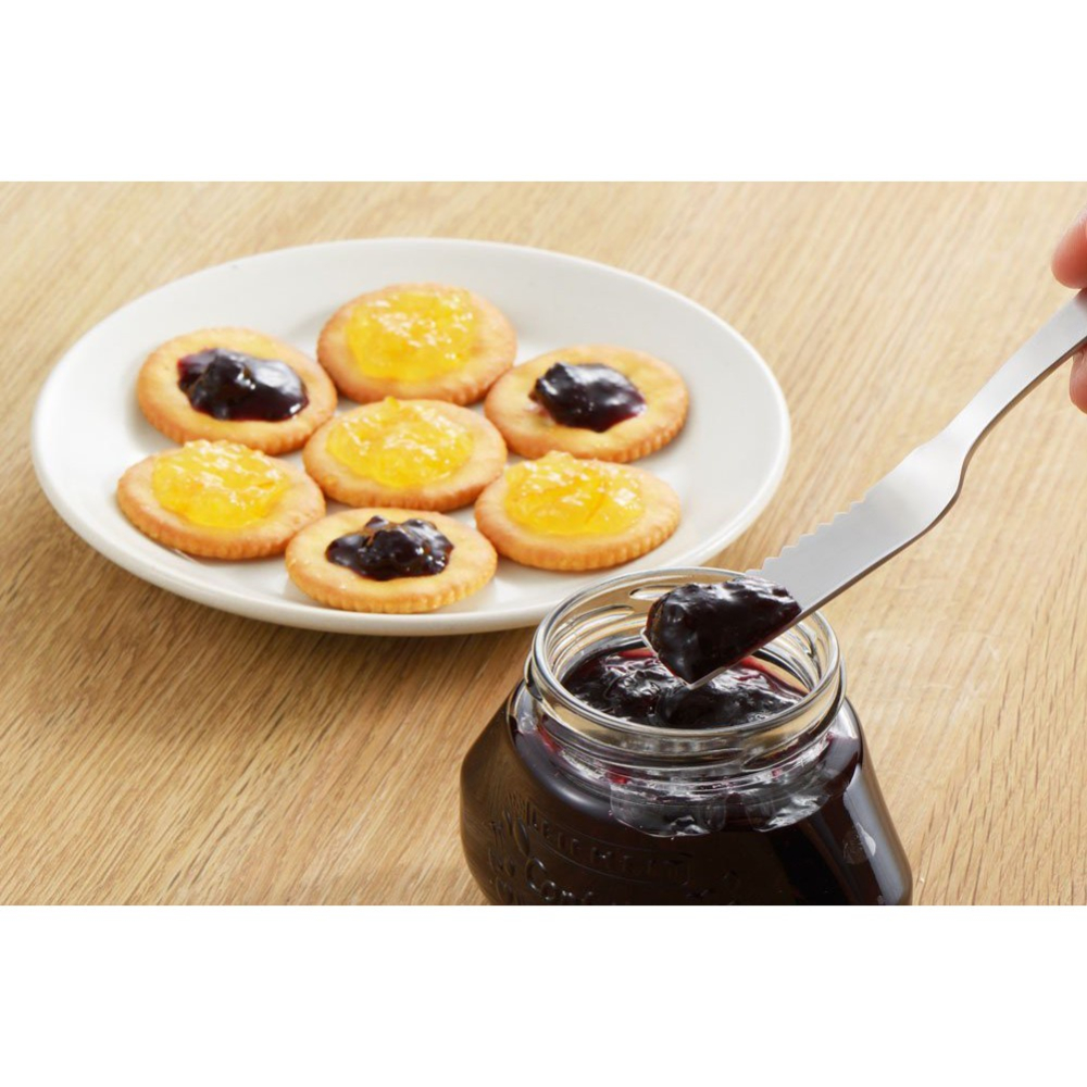 日本🇯🇵 ARNEST 條狀 不鏽鋼 奶油抹刀 果醬 果醬刀 奶油刀-細節圖2