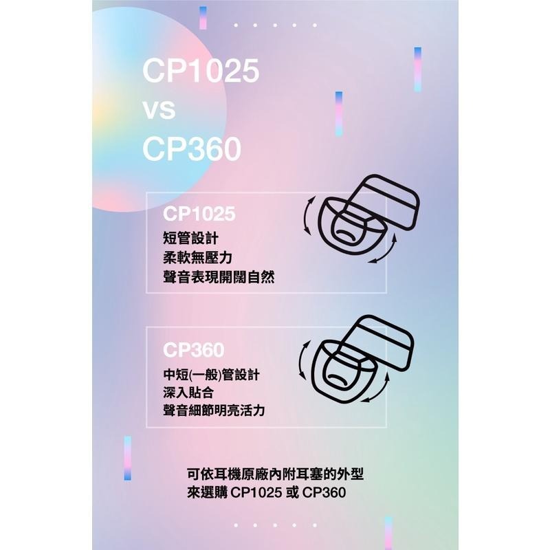 【SpinFit】CP1025 For TWS Earbuds 真無線藍牙耳機 專用矽膠耳塞 醫療級材質 短版 台灣製造-細節圖9