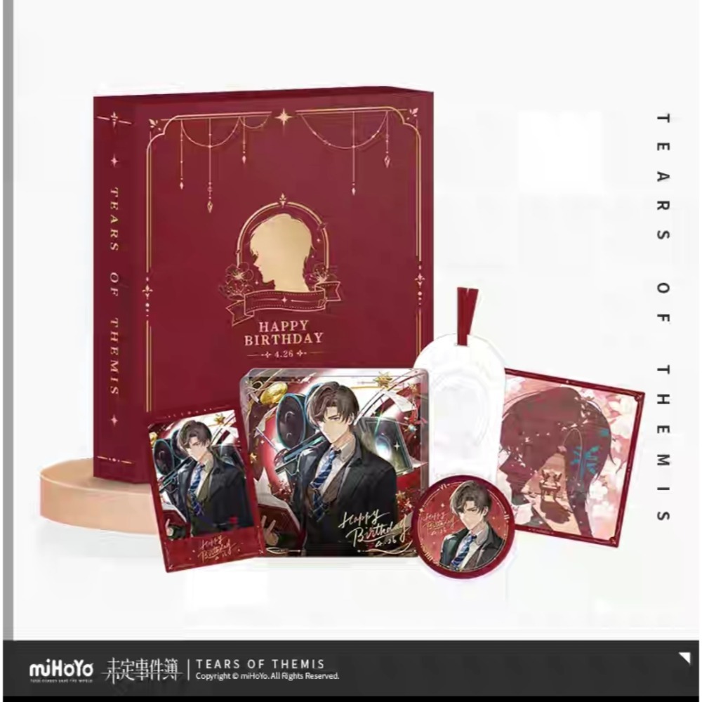 【在台現貨】未定事件簿 左然 摯年如願 2023生日禮盒-細節圖4