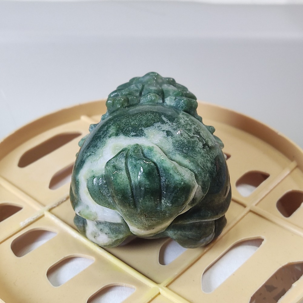 水草瑪瑙龍龜-細節圖3