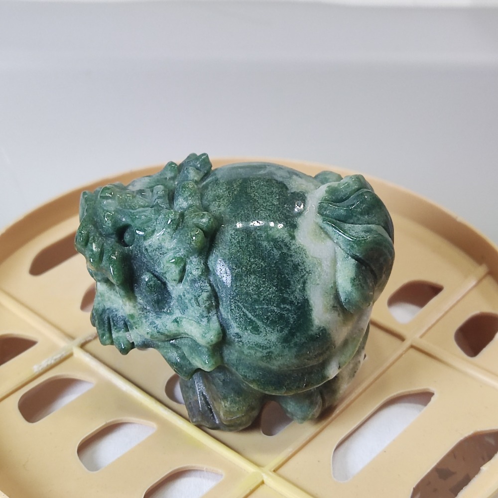 水草瑪瑙龍龜-細節圖4