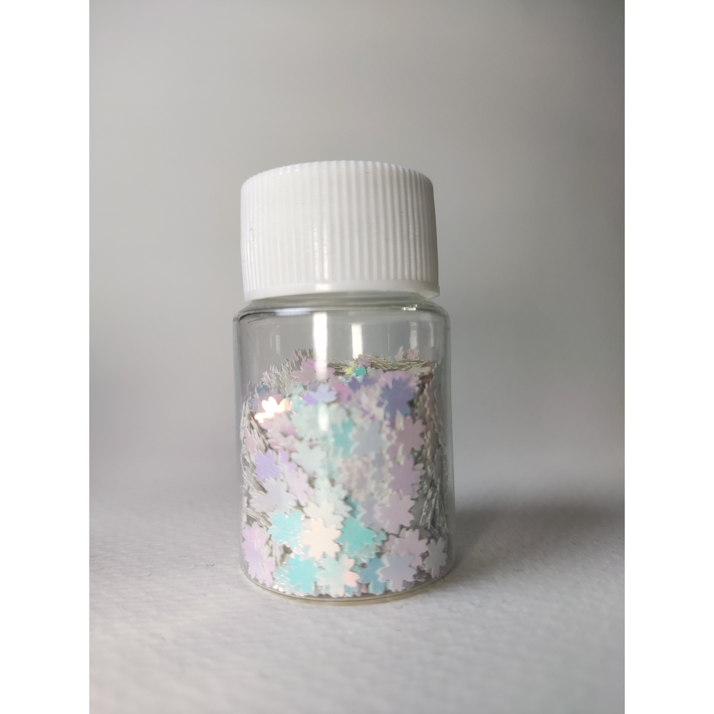 DIY亮片 櫻花亮片 十字星亮片 楓葉亮片 美甲 美谷 流沙填充-細節圖2