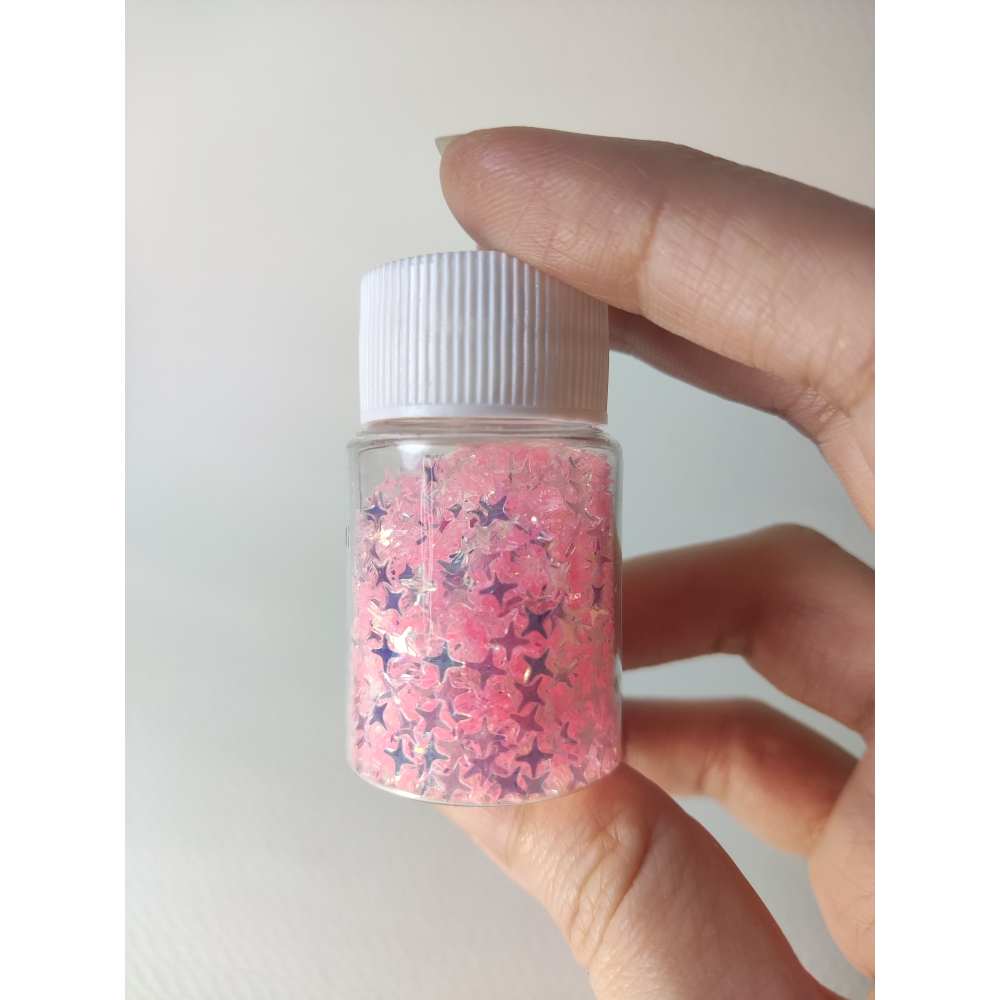 DIY亮片 櫻花亮片 十字星亮片 楓葉亮片 美甲 美谷 流沙填充-規格圖4