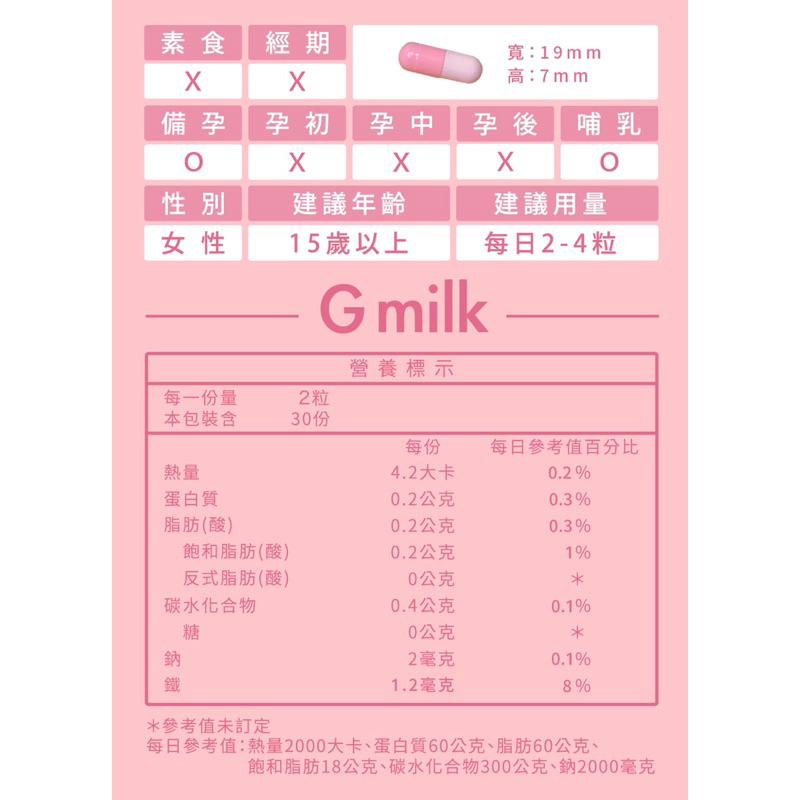 ❤️ K.C WIN-WIN❤️ 享柔 G MILK 60/盒-細節圖5