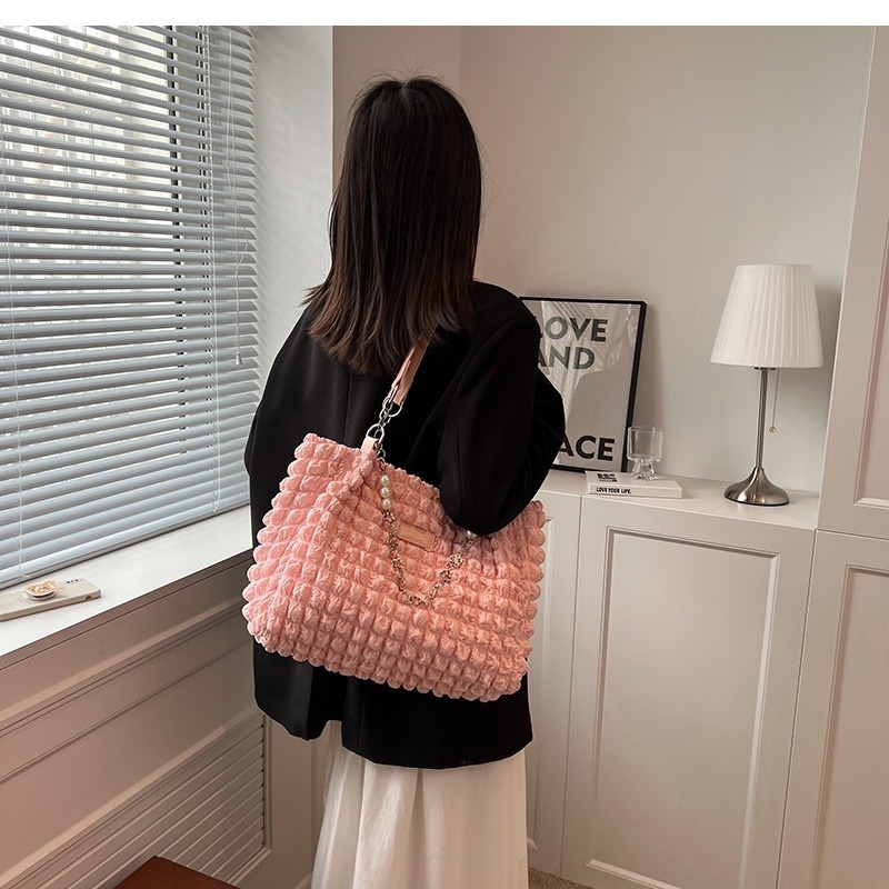 手提包包帆布袋大容量包包女上班包包女生通勤斜背包托特包-細節圖2