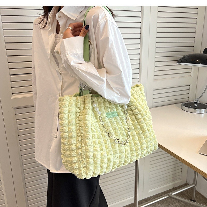 手提包包帆布袋大容量包包女上班包包女生通勤斜背包托特包-細節圖6