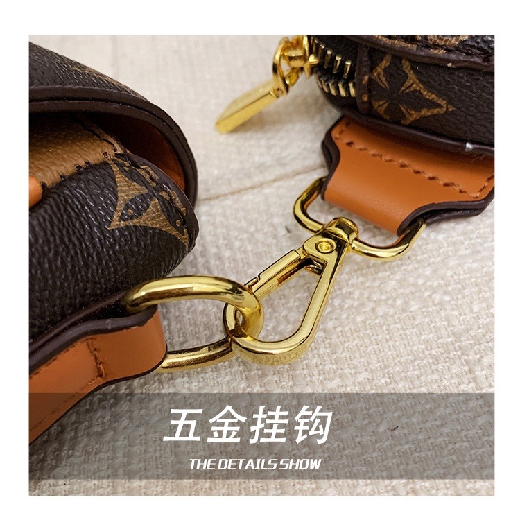 高級感簡約時尚斜背包 時尚印花小方包 女士休閒百搭斜背包 側背包-細節圖9