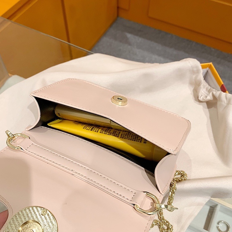 復古拼色鏈條包印花斜背包女時尚側背包韓版女版包包休閒信封包手機包pu質感肩背包-細節圖8