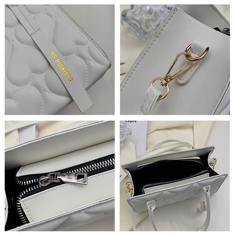 多色手提包女 質感壓紋托特包 素色簡約女生斜背包 斜背包 韓版熱銷側背包 手拎包 放長夾 手機包-細節圖8