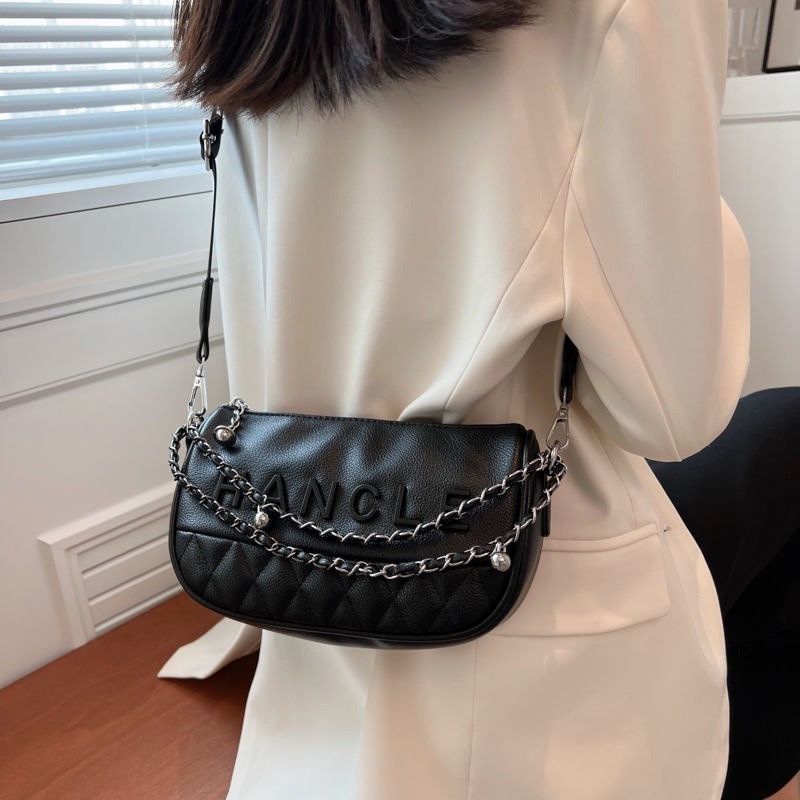 小方包 包包女 2023新款洋氣百搭大容量斜背包手提包時尚斜背包-細節圖9