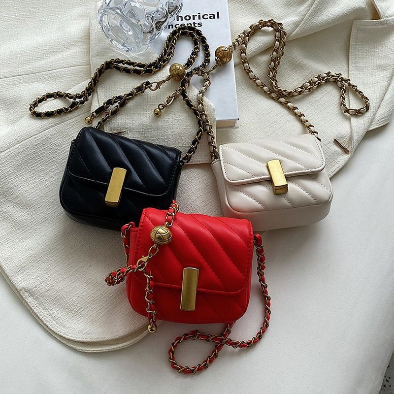 小方包 小挎包包女2023新款夏季時尚高級感鏈條斜背包百搭斜背包-細節圖6