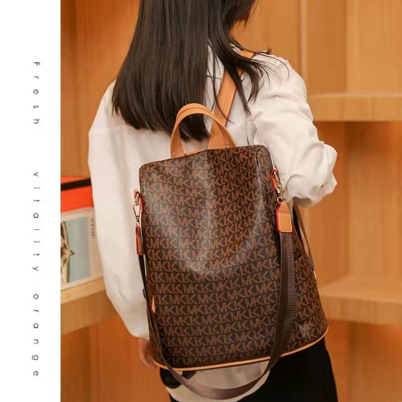 韓國復古大容量旅行包防盜女背包-細節圖2