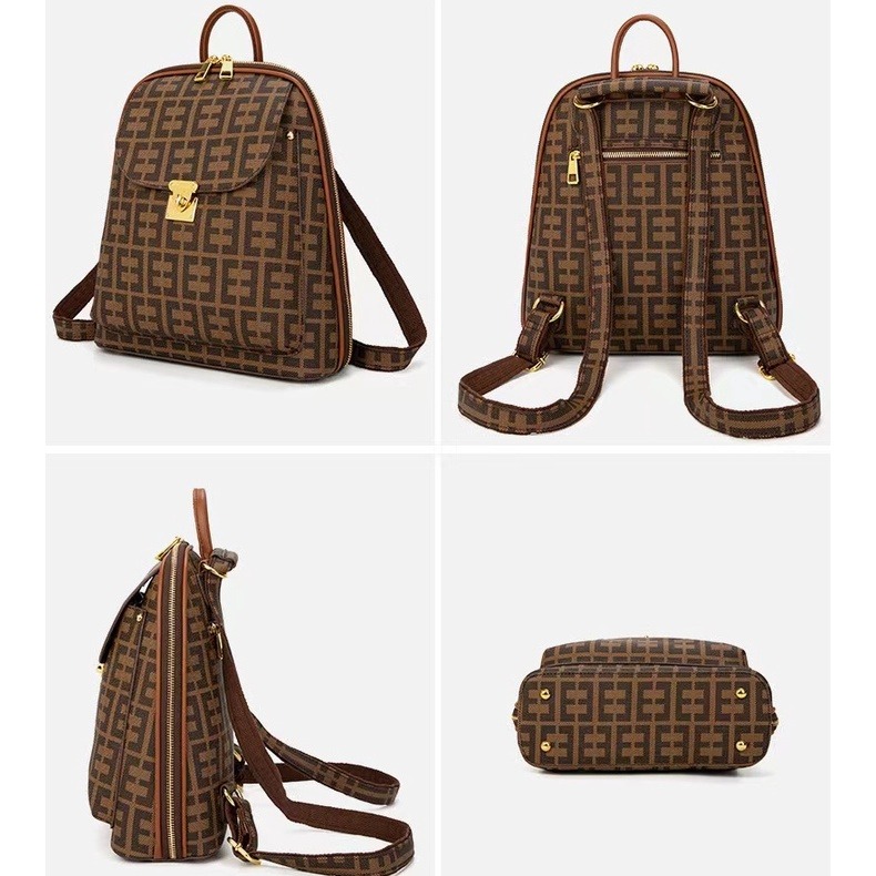 韓版時尚高級感女背包大容量防水防盜旅行包-細節圖2