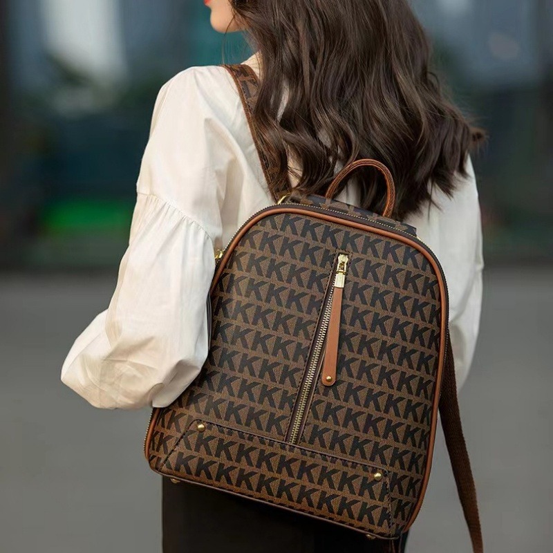  韓版新款時尚大容量防水防盜背包女士戶外旅行包-細節圖2