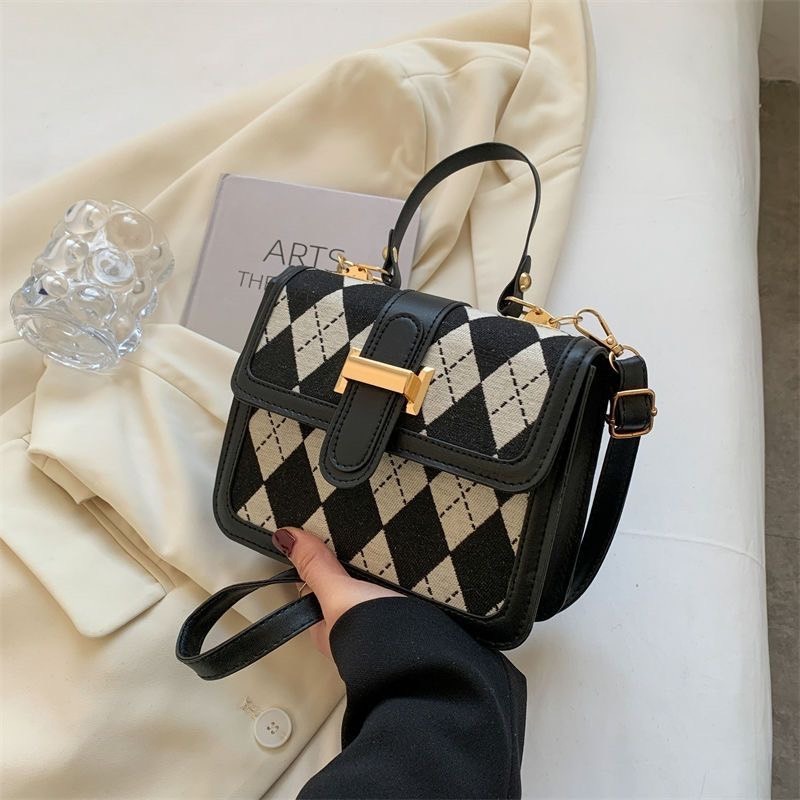 學生 側背包 女生 肩背包 可愛 斜肩包包 小方包 大容量 小包包包包女新款2022爆款斜挎包網紅-細節圖7