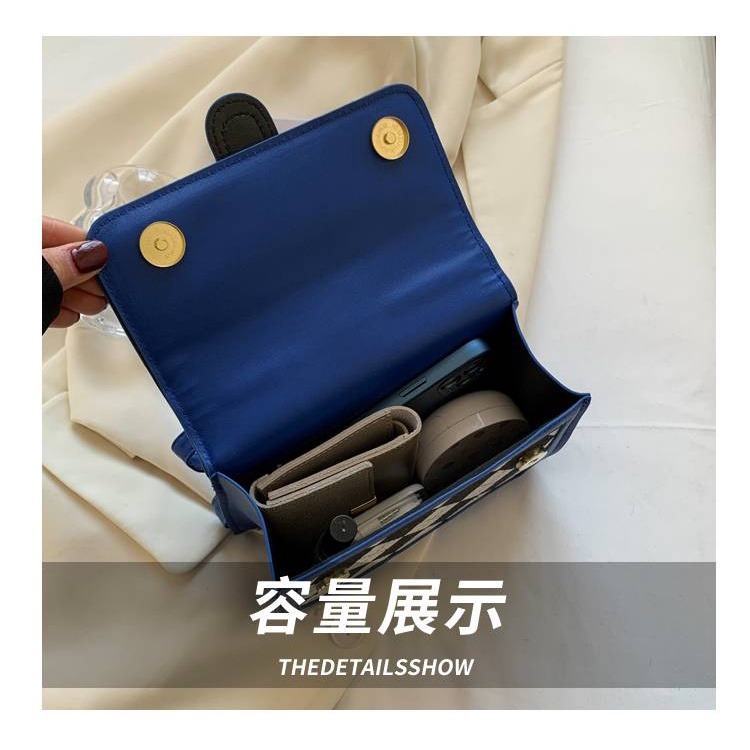 學生 側背包 女生 肩背包 可愛 斜肩包包 小方包 大容量 小包包包包女新款2022爆款斜挎包網紅-細節圖9