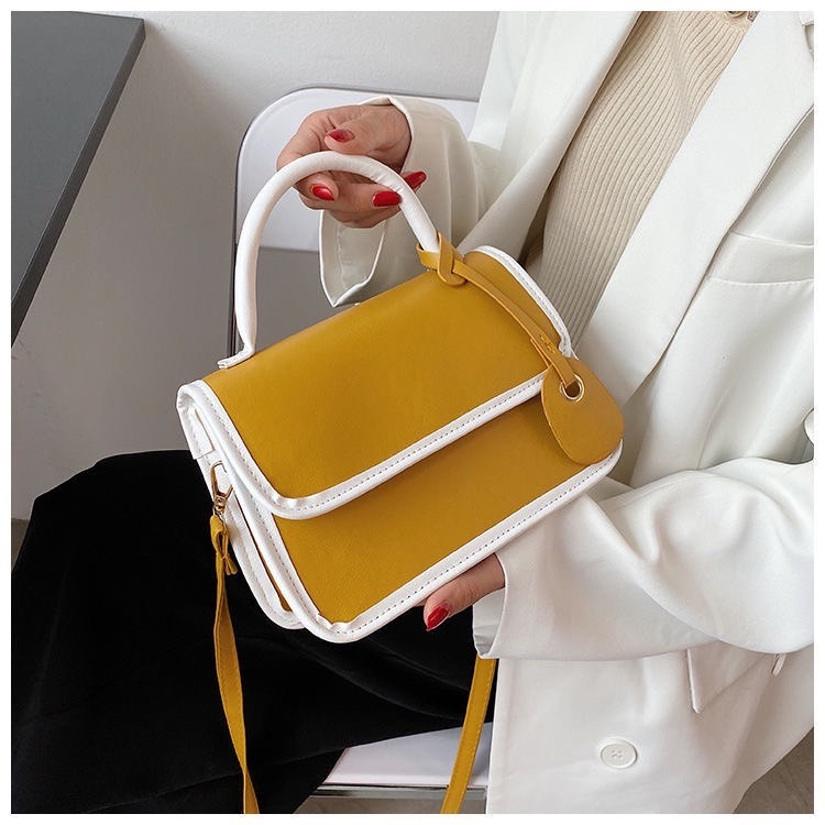 韓版小方包 ins風包包 百搭斜跨包 流行包包2021新款-細節圖2