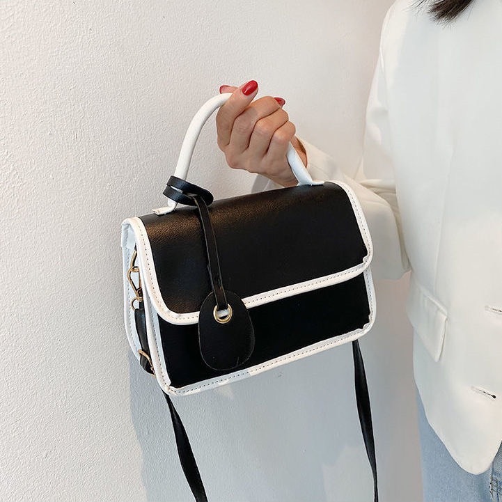 韓版小方包 ins風包包 百搭斜跨包 流行包包2021新款-細節圖5