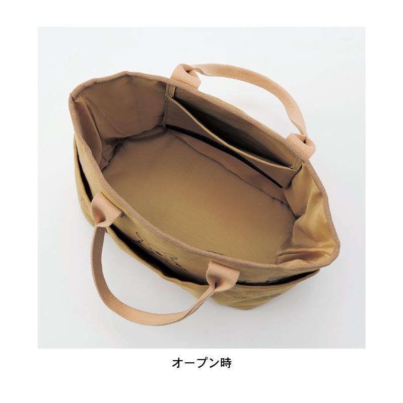 日貨優質全棉加厚帆布包 維尼手提袋 帆布材質小熊手提包卡通休閒斜背包 帆布手提袋 大容量帆布包-細節圖7