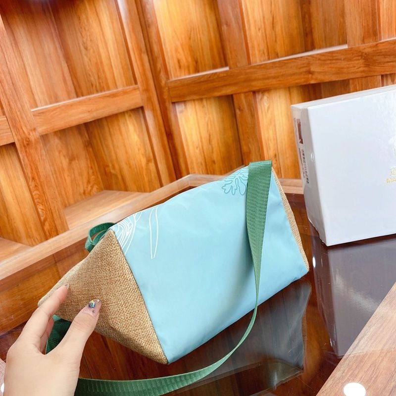 粽子包包女星冰粽冰單肩手提斜挎托特書包上班帶飯盒包袋子-細節圖4