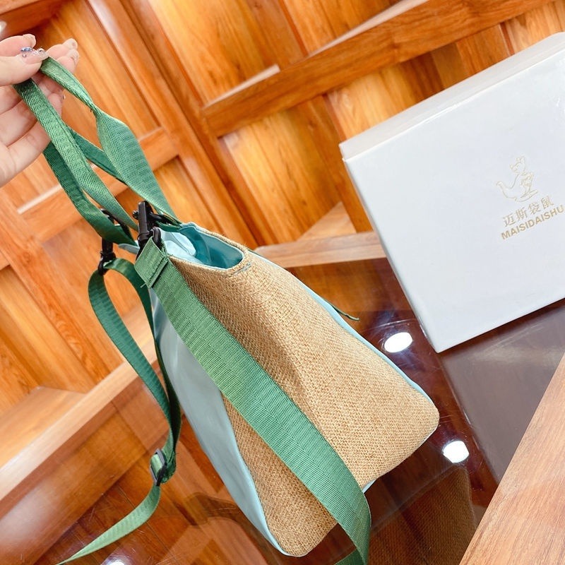 粽子包包女星冰粽冰單肩手提斜挎托特書包上班帶飯盒包袋子-細節圖6