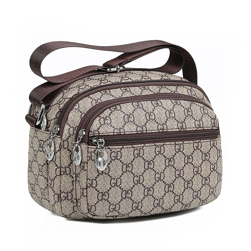 包包女新款女士時尚斜背包斜挎收錢包軟皮買菜小包包-細節圖7