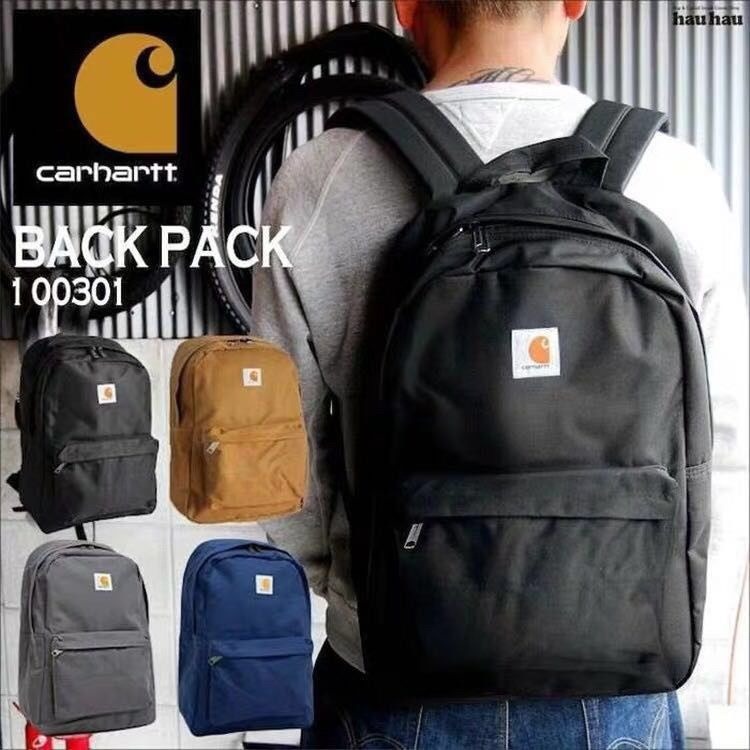 CARHARTT TRADE BACKPACK 後揹包 LOGO 卡其/黑色 經典復古揹包-細節圖5