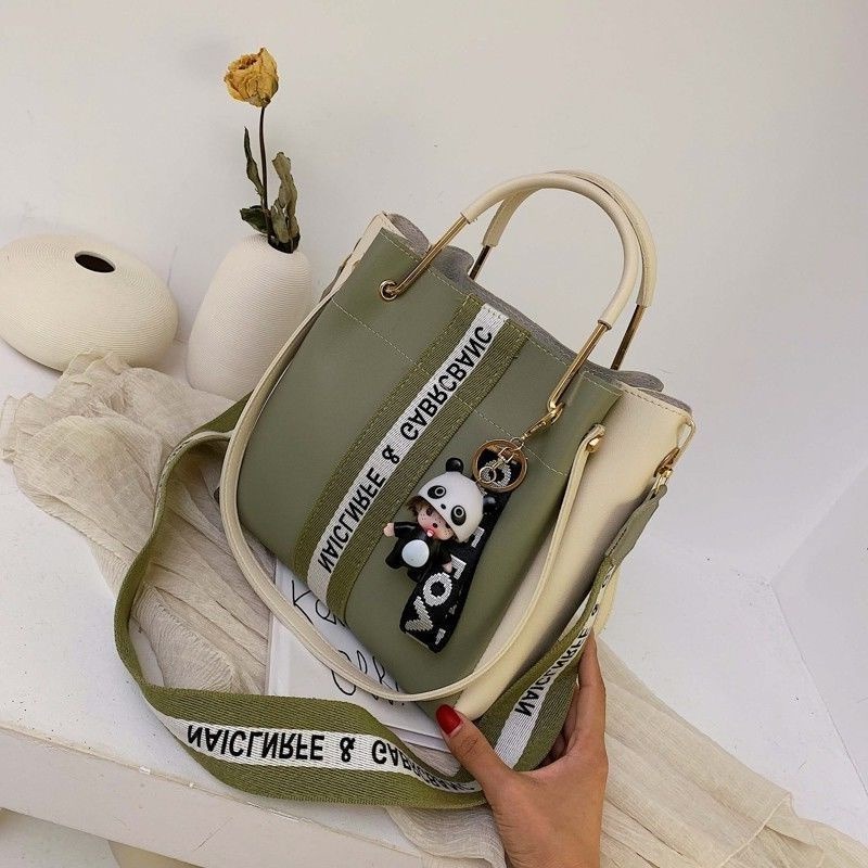 女士大容量包# 高級感2023新款百搭斜挎網紅單肩便攜時尚西式單肩背包-細節圖6