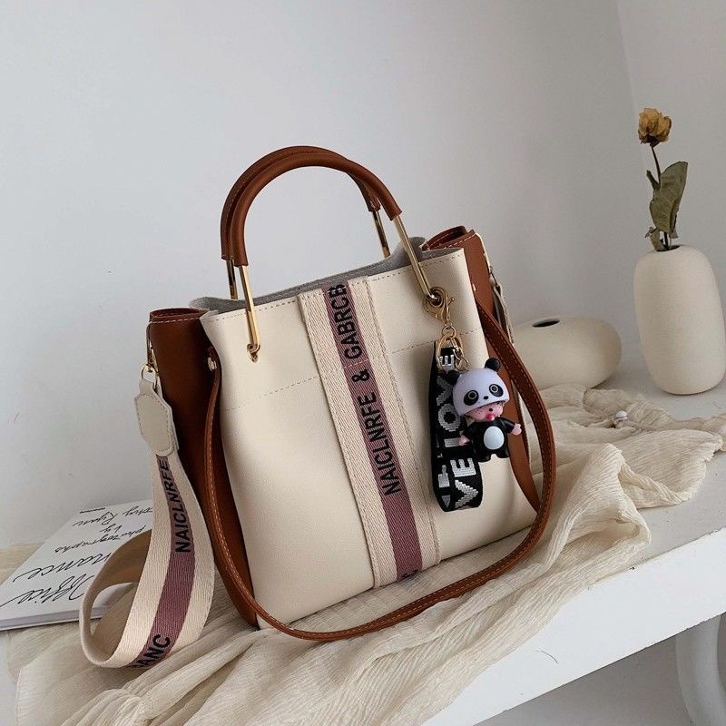 女士大容量包# 高級感2023新款百搭斜挎網紅單肩便攜時尚西式單肩背包-細節圖9