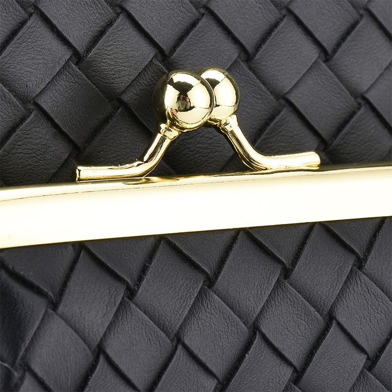 雙拉鍊高端時尚錢包女士手機包大空間錢包 2023 新款# 郵差包# 手拿包-細節圖8