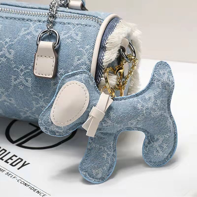 It 帆布圓筒包女包夏季新款高級感小眾手提斜挎鏈條水桶包-細節圖4