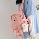拼色小背包女小迷你日系女小背包大學生書包輕便運動小包-規格圖7