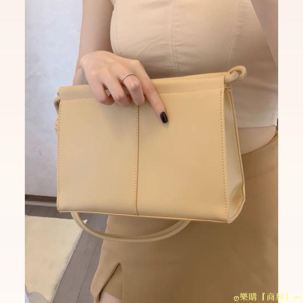 INCA小眾設計簡約冷淡風腋下包女小方包質感ins韓版 新款時尚ღ樂購『商城』࿐-細節圖4