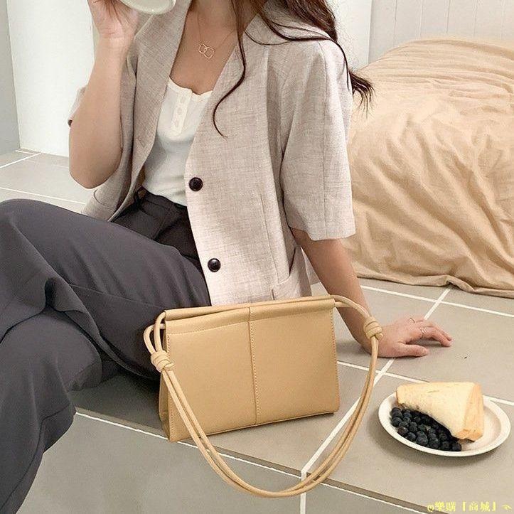 INCA小眾設計簡約冷淡風腋下包女小方包質感ins韓版 新款時尚ღ樂購『商城』࿐-細節圖7