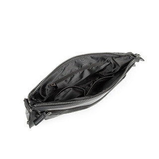 男士斜背包 C紋斜背包 休閒簡約側背包 男生單肩街頭時尚側背包 學生潮流斜背包 郵差挎包 時尚男包男士斜背包 C紋斜背包-細節圖9