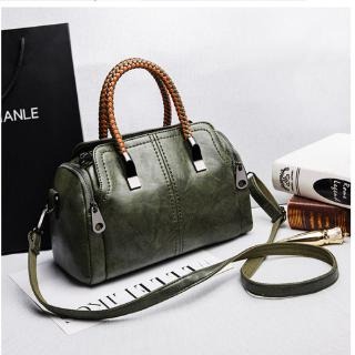 限時下殺，極速發貨輕便功能手提包女手拎單肩斜挎麻花圓環枕頭包包女式手提包手挽包女式休閒側背包大容量大包托特包皮革手挽包-細節圖8