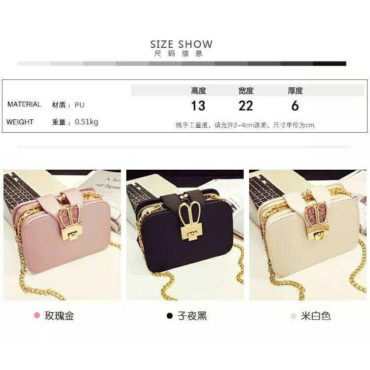  側背包 韓版 可愛 小包包 休閒 兔耳朵 鏈條包 迷你 小方包 百搭 單肩包 -細節圖9