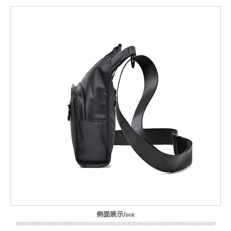 2023新款 牛津布男包 小掛包 戶外騎行背包 斜背包 簡約 耐磨 单肩包 今年流行 男包包 女包-細節圖7