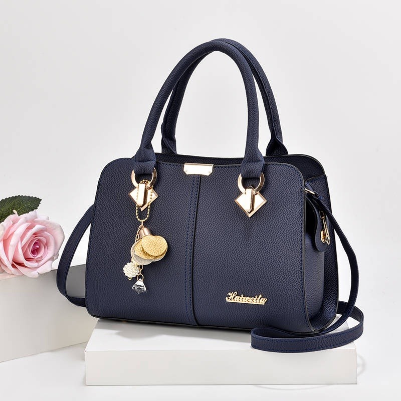 2023新款 女包包 时尚百搭 手提包 簡約時尚 單肩包 中年 斜揹包 大包 女士包包 精品-細節圖6