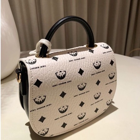  包包女 櫻桃小丸子 南風 風之唱片馬鞍包 新款手提單肩斜挎小包-細節圖6