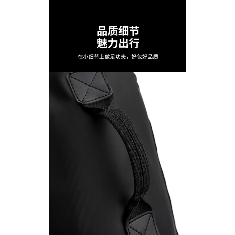 防水尼龍布戶外運動 抽繩水桶包 籃球包 時尚潮流休閒素色 後背包 休閒後背包 商務出行 電腦包-細節圖8