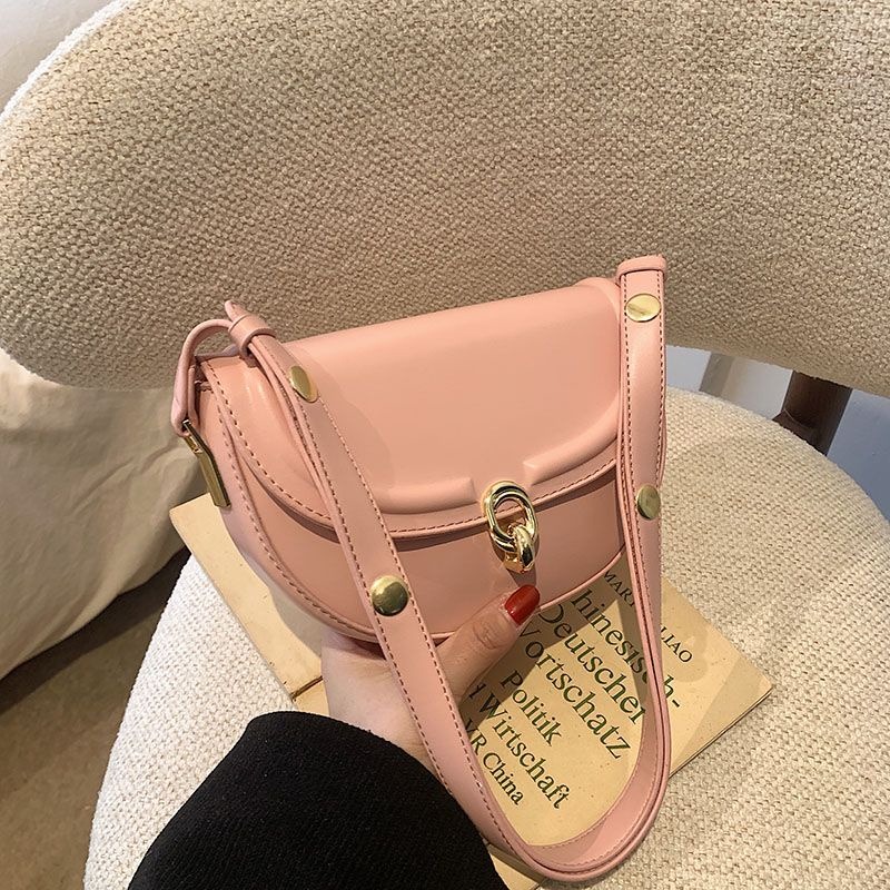 包包女包高級感女士小包包2023新款時尚春夏斜背包爆款小眾單肩腋下馬鞍包斜背包肩背包斜背包手提包鏈條包-細節圖4