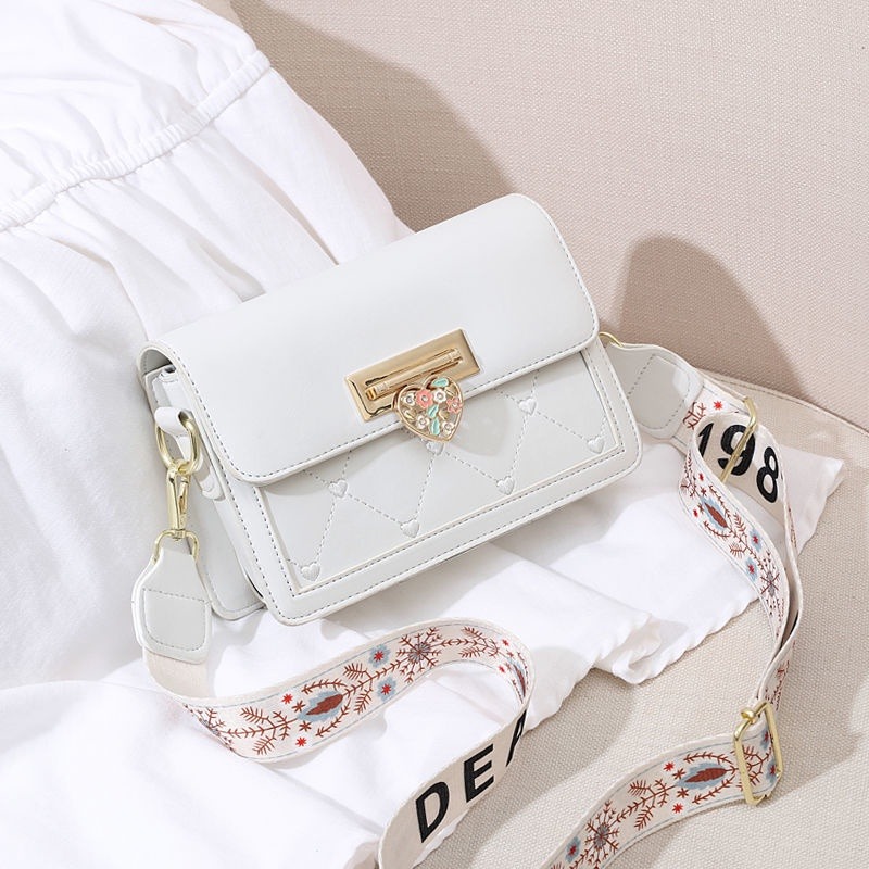 女包包包女2023新款潮韓版百搭小方包時尚可愛單肩包洋氣小清新斜挎包韩系女包韩系包包ins-細節圖3