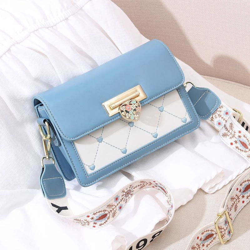 女包包包女2023新款潮韓版百搭小方包時尚可愛單肩包洋氣小清新斜挎包韩系女包韩系包包ins-細節圖6