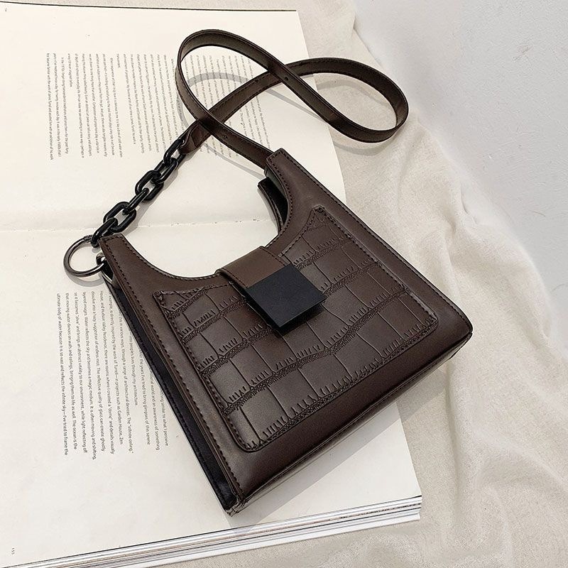 包包女包小眾設計ins包包女2023新款潮韓版百搭質感時尚高級感單肩斜背包斜挎包肩背包-細節圖3