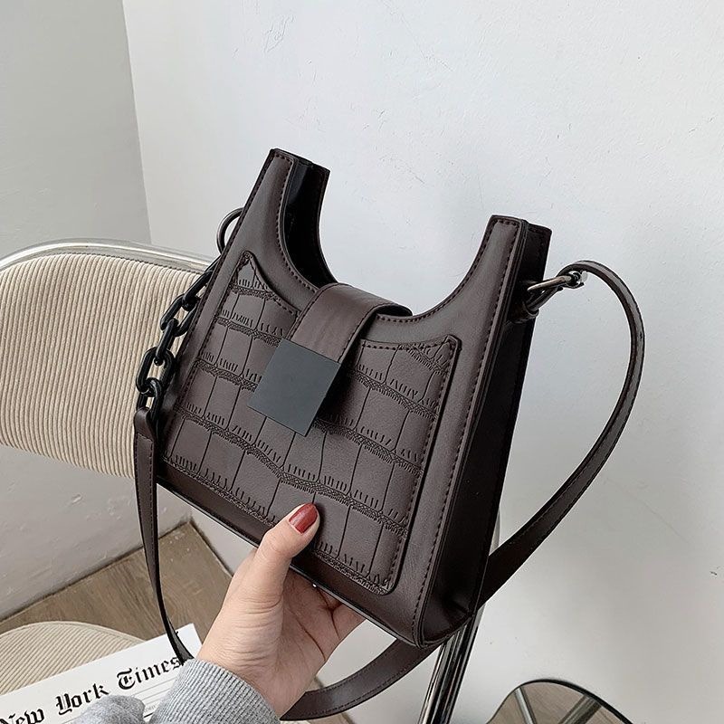 包包女包小眾設計ins包包女2023新款潮韓版百搭質感時尚高級感單肩斜背包斜挎包肩背包-細節圖4