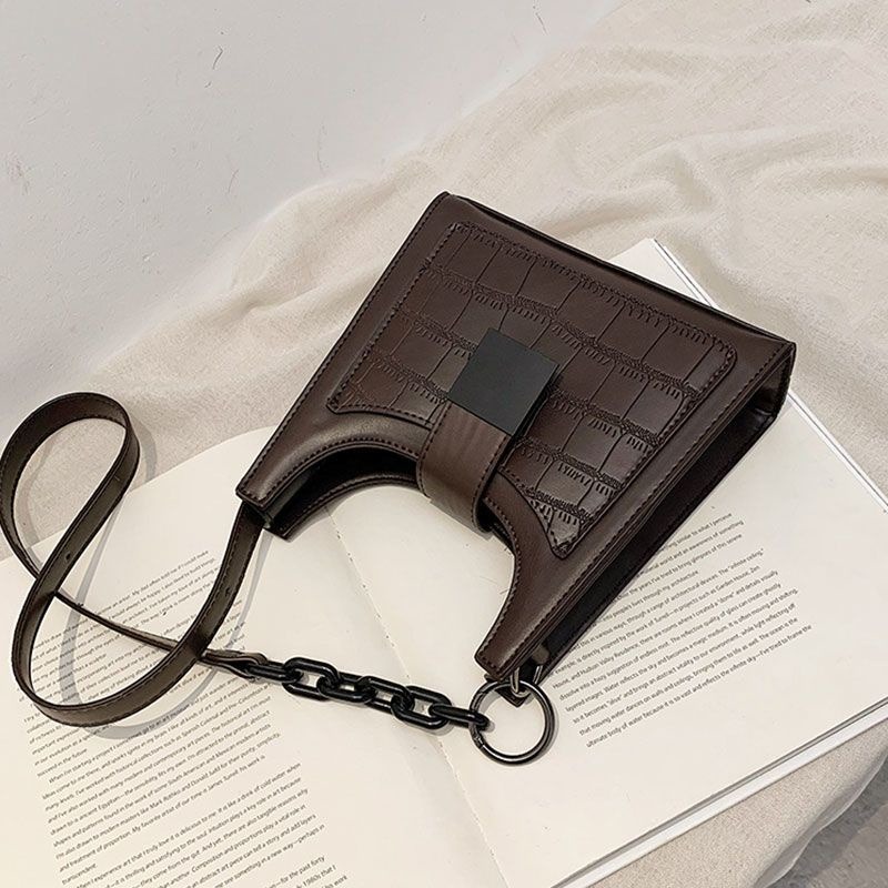 包包女包小眾設計ins包包女2023新款潮韓版百搭質感時尚高級感單肩斜背包斜挎包肩背包-細節圖5